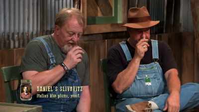 Look through the nose first.
Does it have plum coming in? - Moonshiners: Master Distiller