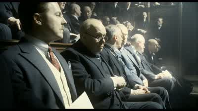 Look to Chamberlain's handkerchief. - Darkest Hour