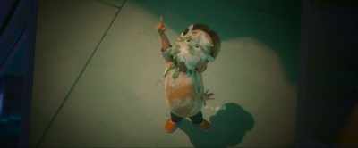 - Look up in the sky!
- [bird pooping] - Hitpig!