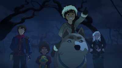 Look! Up there! That's the tree! - The Dragon Prince