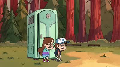 Look! We're back in the present! But which present? This is the best present ever! Yes! No! Give me - Gravity Falls
