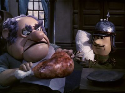 Look what was discovered on your front stoop - Santa Claus Is Comin' to Town