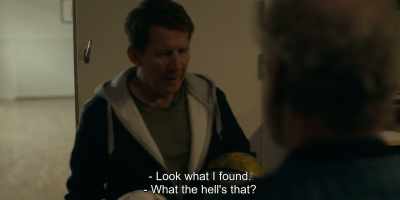 - Look what I found.
- What the hell's that? - Another Round