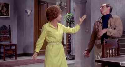 Look what you're doing!
I always do the same thing. - Buona Sera, Mrs  Campbell