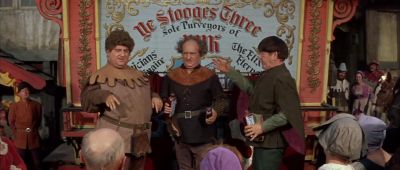 Look what Yuk did for my friend here - Snow White and the Three Stooges