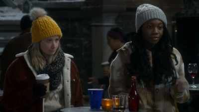 Look, if you're covering for
Professor Davis, - The Conners