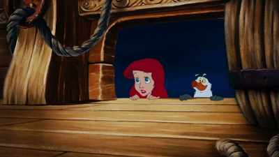Look, you're not still sore - The Little Mermaid Live!