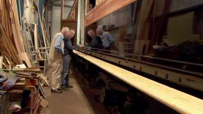Looking at this golden step - Great Rail Restorations with Peter Snow
