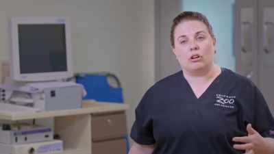 Looking at the ct, there are
definite changes in her lungs, - Secrets of the Zoo