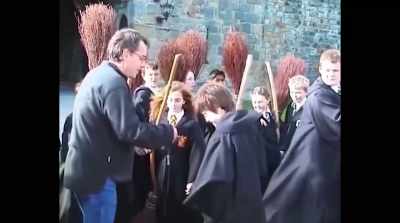 - Looking back, I am sort
of amazed at the fact - Harry Potter 20th Anniversary: Return to Hogwarts