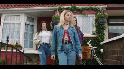 ♪ Looking back on the track
For a little green bag ♪ - Derry Girls