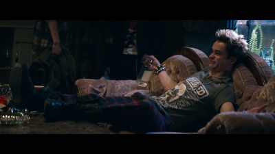 Looking down your nose,
talking loud. - Deadly Class
