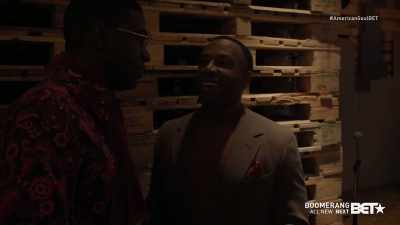 Looking forward to a nice long
relationship, Officer Cornelius. - American Soul