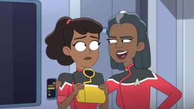 Looking forward
to serving with you - Star Trek: Lower Decks