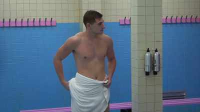 Looking in the showers and stuff - Squid Game: The Challenge