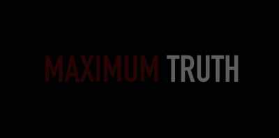 ♪ Looking out the window
at a world on fire ♪ - Maximum Truth