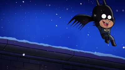 Looking for those scum this way
is taking too long. - Merry Little Batman