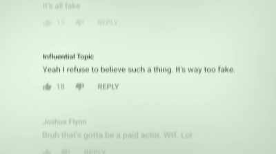 Looking through
the thousands of comments - In the Same Breath