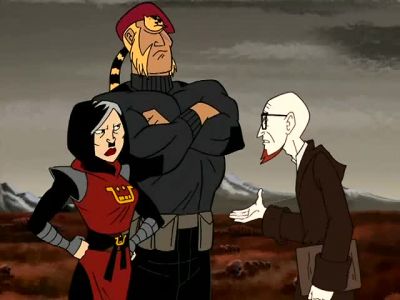 LOOKING UP GO TEAM VENTURE SO - The Venture Bros.