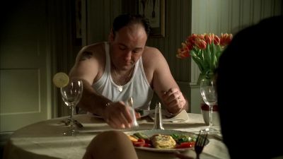 - Looks good, doesn't it?
- Mine needed salt. - The Sopranos