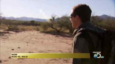 LOOKS LIKE A BIG, DRY WASH. - Man vs. Wild
