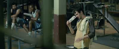 Looks like a bottle of water. - Million Dollar Baby