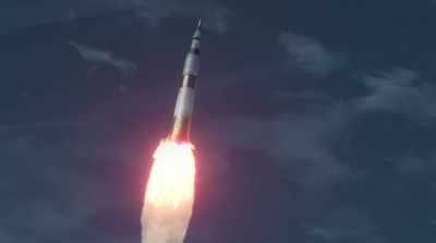 Looks like a good trajectory
so far, doesn't it, Wally? - Apollo 10½: A Space Age Childhood