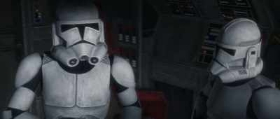 Looks like
a modified Omicron-class attack shuttle. - Star Wars: The Bad Batch