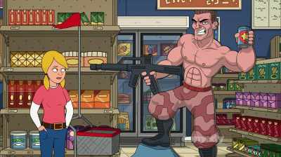 - Looks like your arm has healed nicely.
- Can I help you, Wanda? - Corner Gas Animated