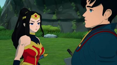 Looks like you guys
could use some help. - Justice League x RWBY: Super Heroes & Huntsmen, Part One