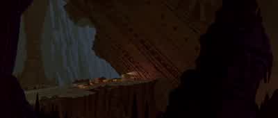 Looks like we have a little roadblock. - Atlantis: The Lost Empire