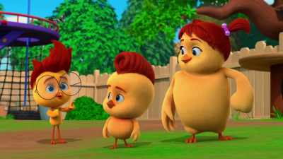 Looks like we have our charge
for the day, Squad: - The Chicken Squad