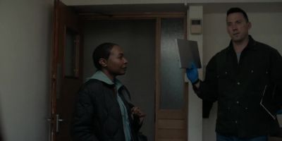 Looks like he was hiding a laptop. - Silent Witness