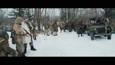 Looks like I got you boys a ride. Right this way. - Battle of the Bulge: Winter War