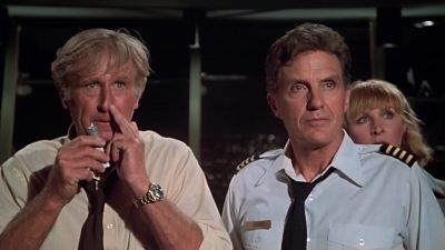 Looks like I picked the wrong week to quit sniffing glue - Airplane!