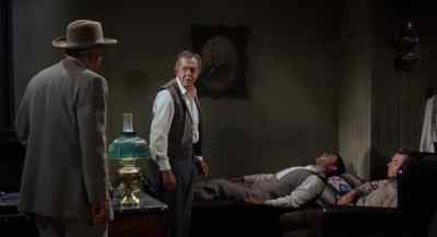 Looks like his leg's
badly broken. - Posse from Hell