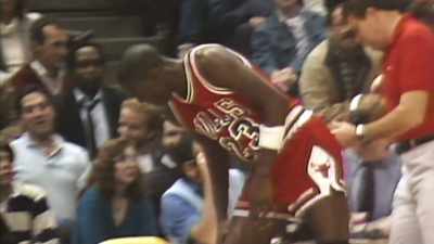 Looks like Michael
came out limping a little bit. - The Last Dance