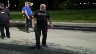 Looks like he peeled it up. - Street Outlaws