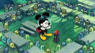 Looks like somebody... - The Wonderful World of Mickey Mouse