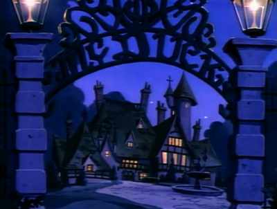 Looks like someone's
a hugger after all. - DuckTales