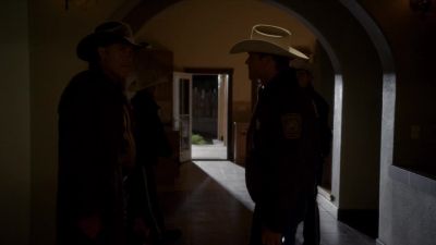 Looks like the cult
hit the road. - Longmire