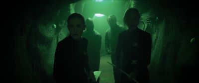 Looks like the hallway splits up ahead. - Shark Side of the Moon