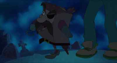 Looks like the only way to reach the
exit is through that there house. - The Pagemaster
