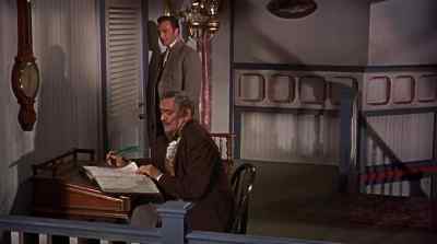 Looks like there's a thunderstorm. - Duel on the Mississippi