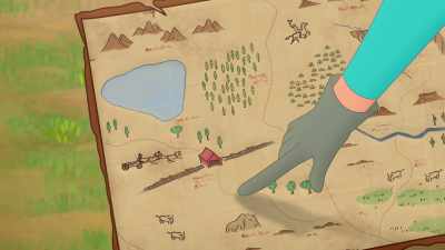Looks like they're
heading north, - Curious George: Go West, Go Wild
