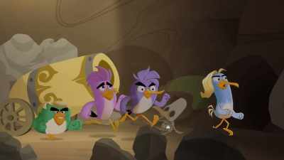 Looks like those dummies
already did the hard work for us. - Angry Birds: Summer Madness