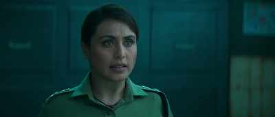 Looks like he used his belt or
something similar to strangle her. - Mardaani 2