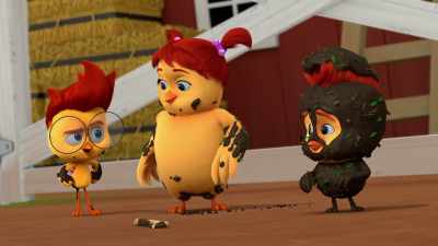 Looks like we'd better
get cleaned up - The Chicken Squad