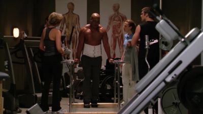 - Looks like you're doing better.
- There is such a thing as overdoing it. - Stargate SG-1