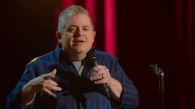 Looks over in the corner,
"Who's at his desk?" - Patton Oswalt: We All Scream